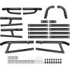 imageSAUTVS Nerf Bars Rock Sliders for RZR XP4 1000 2024 2025 Combined Side Bumper Protector Guard Side Steps Low Profile Rock Sliders Tree Kickers for Polaris RZR XP 4 1000 2024 2025Accessories4 Seat