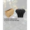 imageSAUTVS Rear Cargo Box for Polaris Ranger XD 1500 Removable Rear Bed Storage Box for Polaris Ranger 1500 XD PremiumNorthstar 2024 2025 Accessories