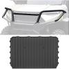 imageFront Bumper ampamp Rear Cargo Bed Mat Kit for Polaris Ranger XP 1000 Crew Diesel 20182021