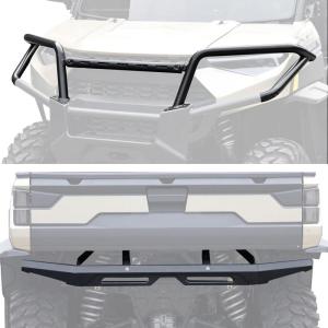 imageRear Bumper ampamp Upper Front Bumper Kit for Polaris Ranger XP 1000 Crew Diesel 20182021