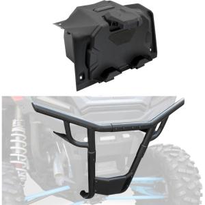 imageSAUTVS Electronic Device Holder with Storage Box Organizer Tray ampamp Rear Profile Bumper Kit for Polaris RZR XPXP 4 1000 Sport Turbo 20192022 Accessories