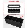 imageSAUTVS 2PCS Rear Seat Under Seat 13L Storage Boxes for Polaris XPEDITION XP 5ADV 5 20242026 Accessories Poly Underseat Combined Storage Bins