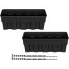 imageSAUTVS 2PCS Rear Seat Under Seat 13L Storage Boxes for Polaris XPEDITION XP 5ADV 5 20242026 Accessories Poly Underseat Combined Storage Bins