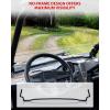imageSAUTVS UTV Front Half Windshield for Polaris RZR 570 20122019 RZR 800 20082014 XP 900 XP 4 900 20112014RZR Trail 570 20202022 Accessories Clear Lightly Dustproof Durable Poly Half Windscreen