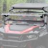 imageSAUTVS Flip Up Windshield for Polaris General 1000General XP 10004 20162025 Accessories Clear 15quot Hard Coated Scratch Resistant Poly Front Flip Windscreen Window Can be ClosedVented or Open