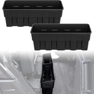 imageSAUTVS 2PCS Rear Seat Under Seat 13L Storage Boxes for Polaris XPEDITION XP 5ADV 5 20242026 Accessories Poly Underseat Combined Storage Bins