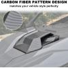 imageSAUTVS Carbon Fiber Pattern Turbo Hood Scoop for Polaris RZR PRO XPPRO RRZR Turbo R 20222024 Accessories