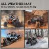 imageSAUTVS TPE Bed Mat Liner for Polaris Ranger SP 570  Crew SP 570 2022 Accessories Rear Cargo Bed Rubber Mat Slush Liner All Weather Protector