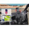 imageSAUTVS Tablet Phone Device Holder with Storage Box for 20132019 Polaris Ranger XP 900 Electronic Device Holder GPS Phone Tablet Mount for Polaris Ranger Fullsize XP 900 Crew 20132019 Accessories