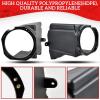 imageSAUTVS Under Dash Speaker Pods Dashboard Speakers Enclosures Holders for Polaris RZR PRO XPPRO RTurbo R 20202024 Accessories 2PCS Support 5quot Speakers