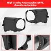 imageSAUTVS Under Dashboard 65 inch Speaker Pods Enclosures for Polaris RZR PRO XPPRO RRZR Turbo R 20202024 1Pair