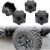 imageSAUTVS Tire Wheel Hub Caps for Polaris Ranger RZR Black Rim Cover 14quot Wheel Caps Center Covers for Polaris Ranger XP 1000 20182025RZR XP 1000 20142023 Accessories 4PCS Replace 1521509521