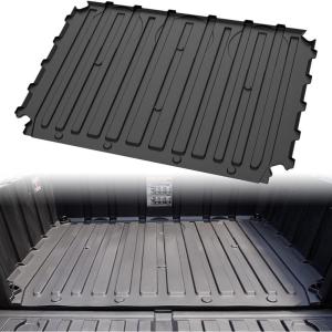 imageSAUTVS TPE Bed Mat Liner for Polaris Ranger SP 570  Crew SP 570 2022 Accessories Rear Cargo Bed Rubber Mat Slush Liner All Weather Protector