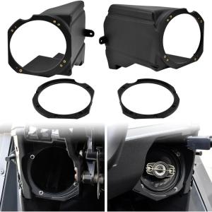 imageSAUTVS Under Dashboard 65 inch Speaker Pods Enclosures for Polaris RZR PRO XPPRO RRZR Turbo R 20202024 1Pair