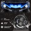 imageSAUTVS LED Headlights Assembly for CanAm Outlander 450 500 570 Front Lamp Head Light with DRL High Low Beam Turn Signal for Can Am Outlander 450 500 570 20152024 Accessories Replace 710003900