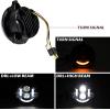 imageSAUTVS LED Headlights Assembly for CanAm Outlander 450 500 570 Front Lamp Head Light with DRL High Low Beam Turn Signal for Can Am Outlander 450 500 570 20152024 Accessories Replace 710003900