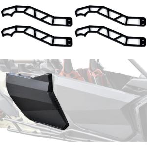 imageSAUTVS 4PCS Metals Door Handles ampamp Heavy Duty Aluminum Rear Full Metal Doors Panels for CanAm Maverick X3 MAX 20172024 Accessories