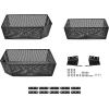 imageSAUTVS Inner Front Storage Basket Compatible with Club Car Tempo 2025 Accessories Combined Front Inner Dash Tray Storage Organizer Compatible with Club Car Tempo 2025 No Drilling Larger Compartment