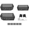 imageSAUTVS Inner Front Storage Basket Compatible with EZGO RXV 2008 Accessories Combined Front Inner Dash Tray Storage Organizer Compatible with EZGO RXV 2008 No Drilling Larger Compartment