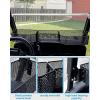 imageSAUTVS Inner Front Storage Basket Compatible with EZGO RXV 2008 Accessories Combined Front Inner Dash Tray Storage Organizer Compatible with EZGO RXV 2008 No Drilling Larger Compartment