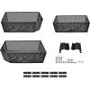 imageSAUTVS Inner Front Storage Basket Compatible with EZGO TXT Accessories Combined Front Inner Dash Tray Storage Organizer Compatible with EZGO TXT No Drilling Larger Compartment