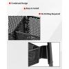 imageSAUTVS Inner Front Storage Basket Compatible with EZGO TXT Accessories Combined Front Inner Dash Tray Storage Organizer Compatible with EZGO TXT No Drilling Larger Compartment