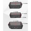 imageSAUTVS Inner Front Storage Basket Compatible with EZGO TXT Accessories Combined Front Inner Dash Tray Storage Organizer Compatible with EZGO TXT No Drilling Larger Compartment