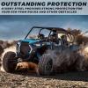 imageSAUTVS Nerf Bars Rock Sliders for Polaris RZR XP 4 10004 900XP4 Turbo 20142023 Accessories Combined Side Bumper Protection Frame Side Steps Nerf Bars 4 Doors
