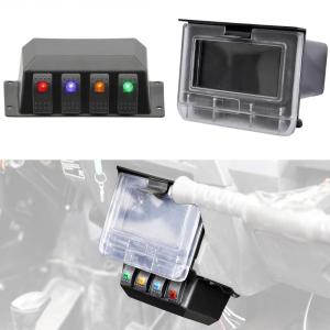 imageCenter Dash Storage Box ampamp Under Dash Switch Case Kit for Polaris RZR XP 1000 20142018