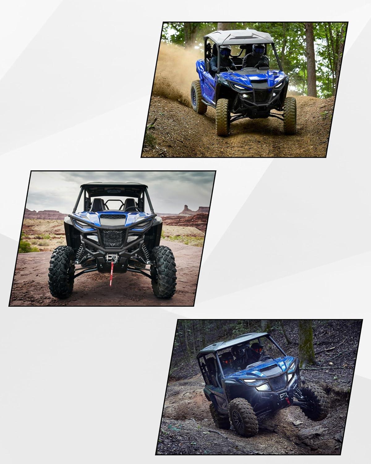 imageSAUTVS Front Bumper Guards for Yamaha Wolverine RMAX 1000 Combined Brush Guard Bumper Brushguard Protector for Yamaha Wolverine RMAX2  RMAX4 1000 20212026 Accessories Replace B4JF84L0V000