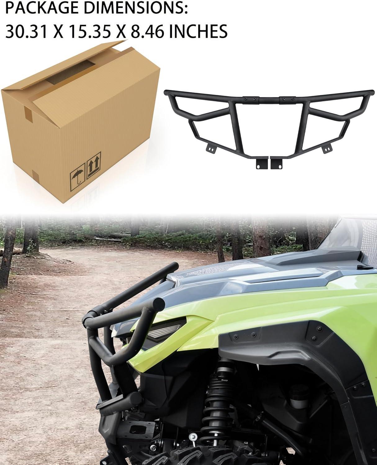 imageSAUTVS Front Bumper Guards for Yamaha Wolverine RMAX 1000 Combined Brush Guard Bumper Brushguard Protector for Yamaha Wolverine RMAX2  RMAX4 1000 20212026 Accessories Replace B4JF84L0V000
