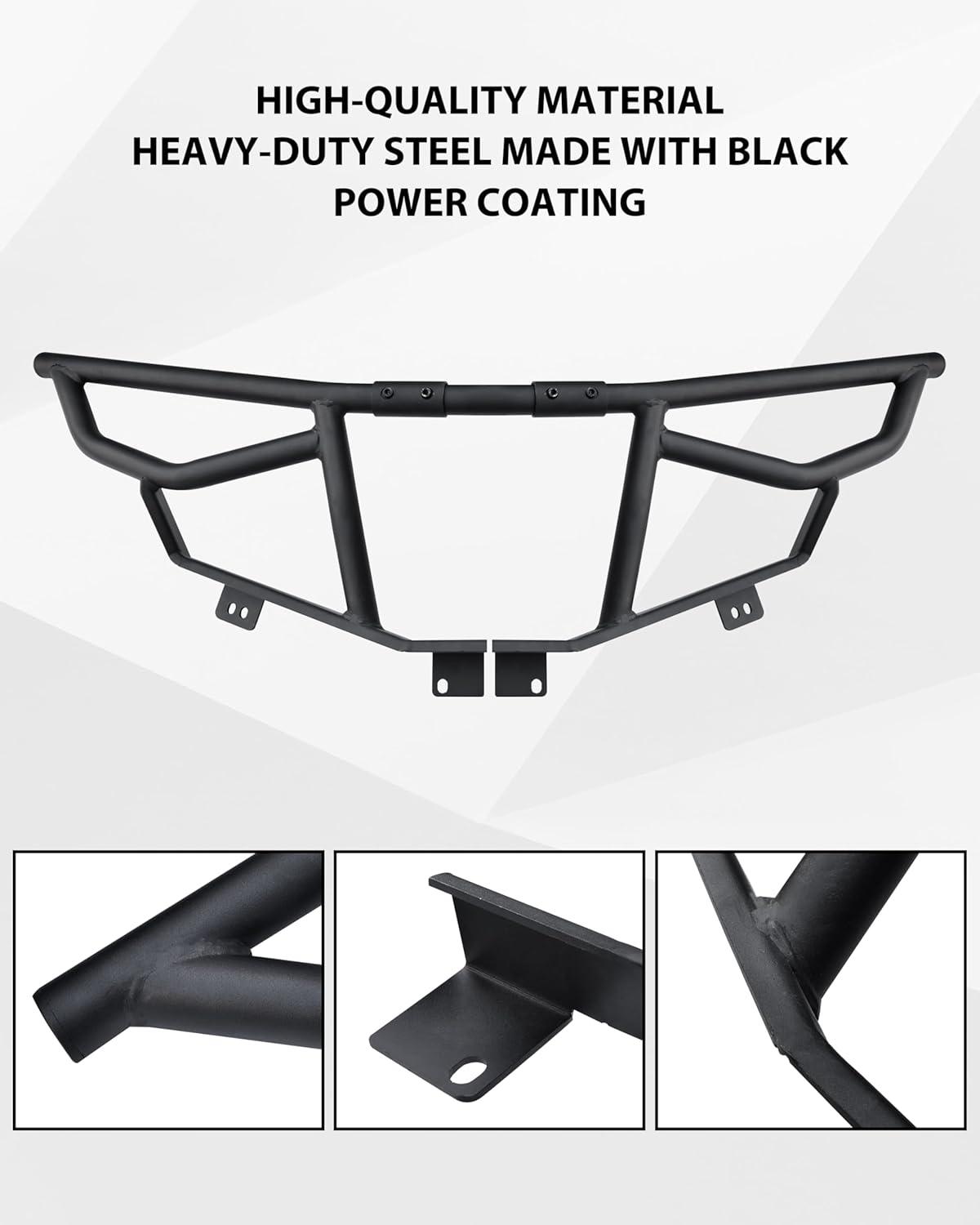 imageSAUTVS Front Bumper Guards for Yamaha Wolverine RMAX 1000 Combined Brush Guard Bumper Brushguard Protector for Yamaha Wolverine RMAX2  RMAX4 1000 20212026 Accessories Replace B4JF84L0V000