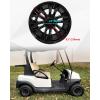 imageSAUTVS 8quot Wheel Hub Caps for EZGOClub CarYamaha Golf Cart Accessories 8 inch Center Tire Hub Cap Covers Wheel Rim Cover for Most Golf Carts 4pcs Gloss Black