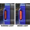 imageSAUTVS LED Taillights for Yamaha Wolverine X4 Smoked Black Tail Brake Light Taillight for Yamaha Wolverine X4 850 20202024 Accessories 2PCS