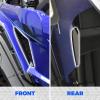 imageSAUTVS Rear Wheel Well Block Offs for Yamaha YXZ 1000R Black Splash Fender Guard Rear Mudguard Frame Guard Trim Panel for Yamaha YXZ 1000RSESSSS SESS XTR 20192025 Accessories 2PCS