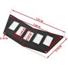 imageSAUTVS Dash Console Switch Panel for Polaris RZR 570 800 900XP 20082014 Black Dash Rocker Switch Panel Plate for Polaris RZR 800 800S 900XP 570 Accessories 1PCS