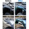 imageSAUTVS Fender Flares for CanAm Outlander 500 700 PRO 2023 2024 2025 Combined Front Rear Mud Flaps Mud Guard Kit for Can Am Outlander G3L 2023 Accessories