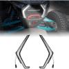 imageSAUTVS LED Grille Accent Fang Lights for 2025 Polaris RZR PRO XPPRO RPRO S Waterproof White DRL Signature Lights Grill Lamps Accessories2PCS Replace 2417278 2417279