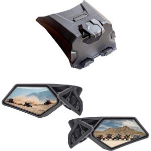 imageSAUTVS Electronic Device Tablet Phone Holder ampamp Adjustable Folding Side Mirrors Kit for CanAm Maverick X3 20172021 All Models Accessories