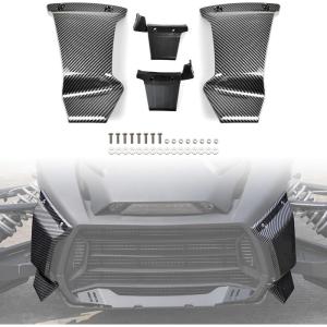 imageSAUTVS Front Grill Trims for CanAm Ryker Carbon Fiber Color Style Lower Grill Protector for Can Am Ryker 600 900 Sport ampamp Rally Edition All Models Accessories Replace 219400947