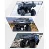 imageSAUTVS Rear Bumper Assembly Combined Plastic Rear Lip for Polaris Sportsman 570 450 Touring 2021 2022 2023 2024 2025 Accessories Replace OEM 5458421070
