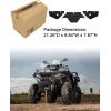 imageSAUTVS Rear Bumper Assembly Combined Plastic Rear Lip for Polaris Sportsman 570 450 Touring 2021 2022 2023 2024 2025 Accessories Replace OEM 5458421070