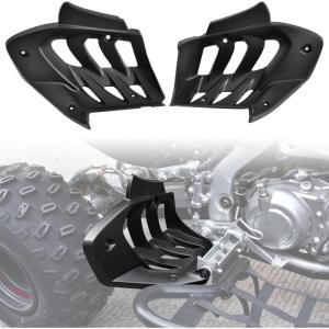 imageSAUTVS Left and Right Heel Guard Flap Foot Rest Mud Guards for Yamaha Raptor 700 Footwell Fender Flaps Fender Flares for Yamaha Raptor 700 700R 20132026 Accessories 2PCS