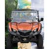 imageSAUTVS 3in1 Flip Up Windshield for Yamaha Viking  Viking VI 20142025 Clear 15quot Hard Coated PC Front Flip Windscreen Accessories Can be Closed Vented or Fully Open