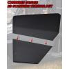 imageSAUTVS Aluminum Front Half Door Inserts Panels Kit for Polaris Ranger 1000Ranger XP 1000Crew 2018 AccessoriesOne Pair