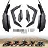 imageSAUTVS Fender Flares ampamp 2 Doors Lower Door Panels Kit for Can Am Maverick X3