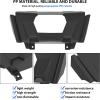 imageSAUTVS Winch Cover Kit for RZR Waterproof Silt Proof Front Winch Cover for Polaris RZR XPXP 4 1000 Turbo Trail 20192023 Accessories Replace 2884118