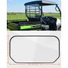 imageSAUTVS Rear Windshield for Kawasaki Mule SX SE XC LE FE 20172026 Accessories Polycarbonate Clear Back Window with Noise Strip Impact Resistant