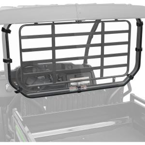 imageSAUTVS Rear Windshield for Kawasaki Mule SX SE XC LE FE 20172026 Accessories Polycarbonate Clear Back Window with Noise Strip Impact Resistant