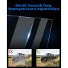 imageSAUTVS 7 Tempered Glass Screen Protector for Polaris RZR PRO XPR Turbo Sportsman Ranger General Xpedition Snowmobile 20192025 7S HD Navigation Touchscreen Protector Film Kits Accessories 2pcs
